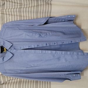 🇺🇸3 for $20 Lane Bryant Blue Button Down Shirt